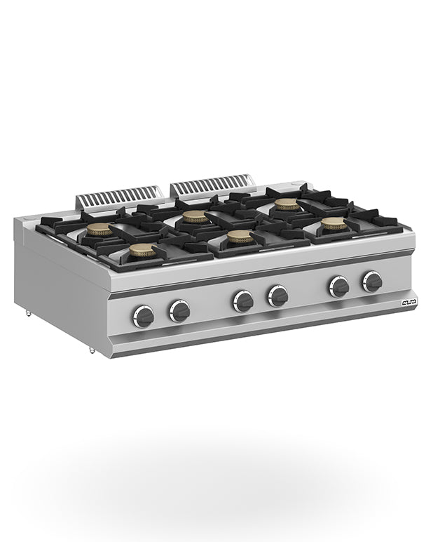 MBM Gasherd 6 Brenner 42 kW MBM - CPGASTRO