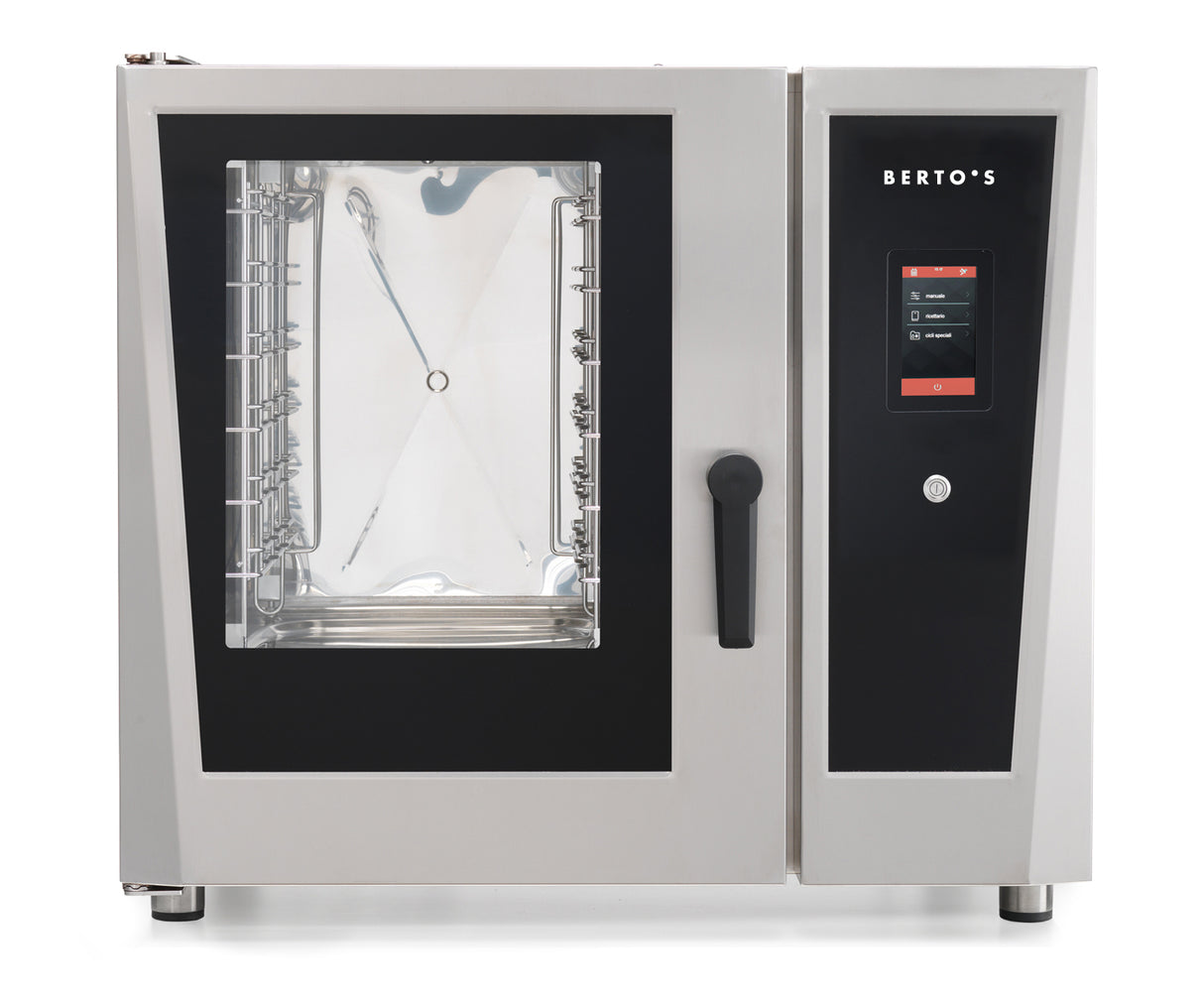 Berto's Kombidämpfer 6 x 1/1 GN mit direkter Dampfzufuhr Berto's - CPGASTRO