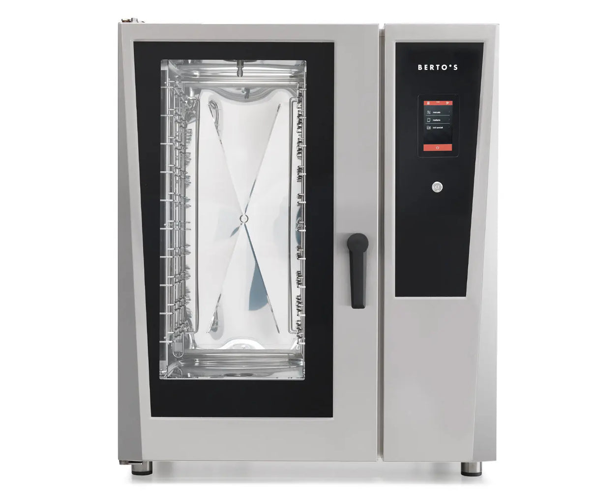 Berto's Kombidämpfer 10 x 1/1 GN mit direkter Dampfzufuhr Berto's - CPGASTRO