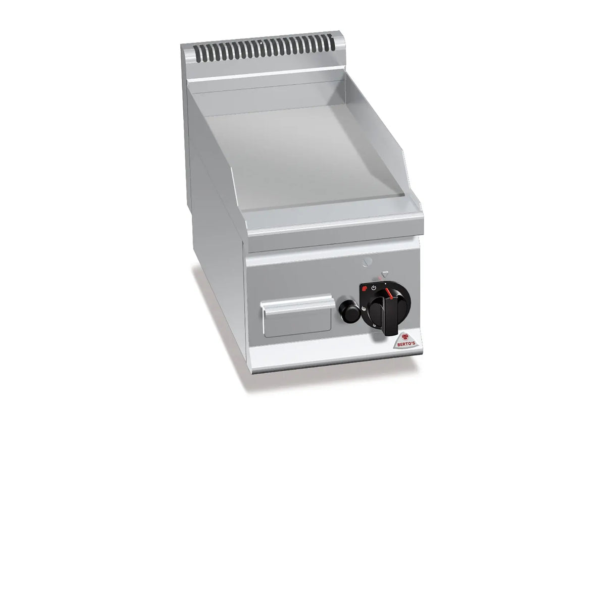 Berto's Grillplatte glatt 4 kW Berto's - CPGASTRO