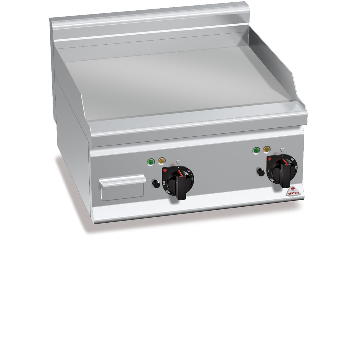 Berto's Grillplatte glatt 8 kW Berto's - CPGASTRO