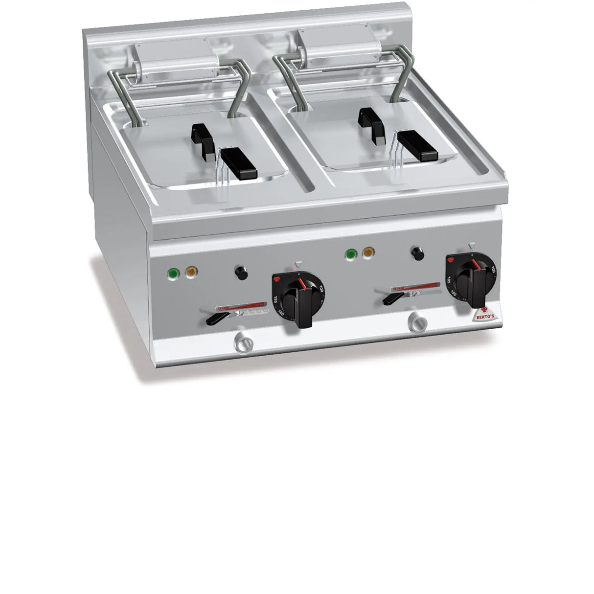 Berto's Fritteuse Elektro 60 x 60 10 + 10 Liter Berto's - CPGASTRO