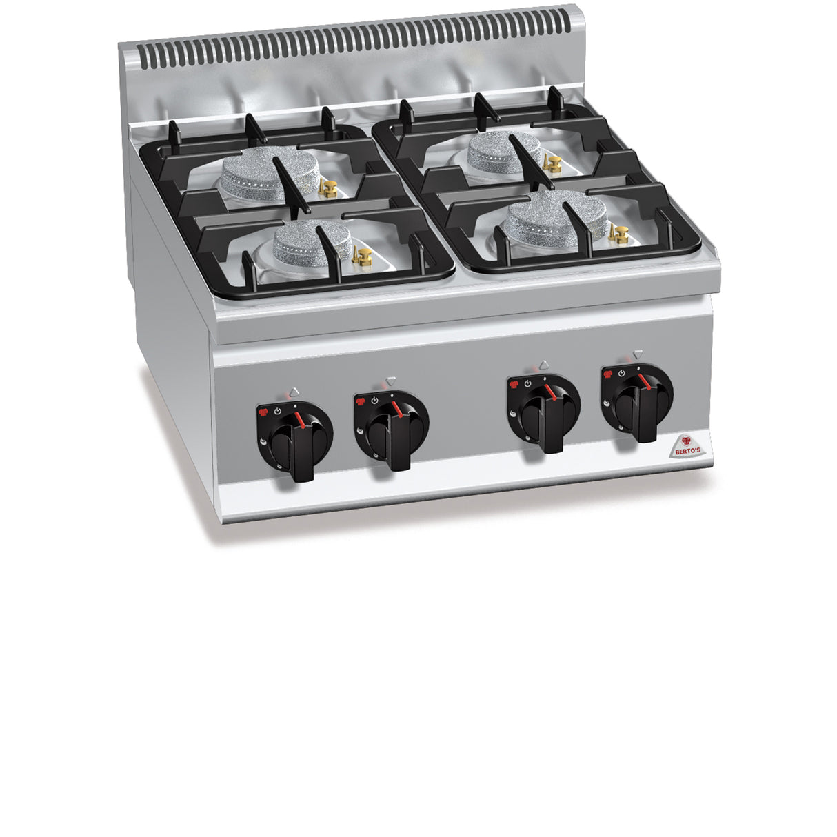 Berto's Gasherd 4 Kochplatten ECO 19 kW Berto's - CPGASTRO