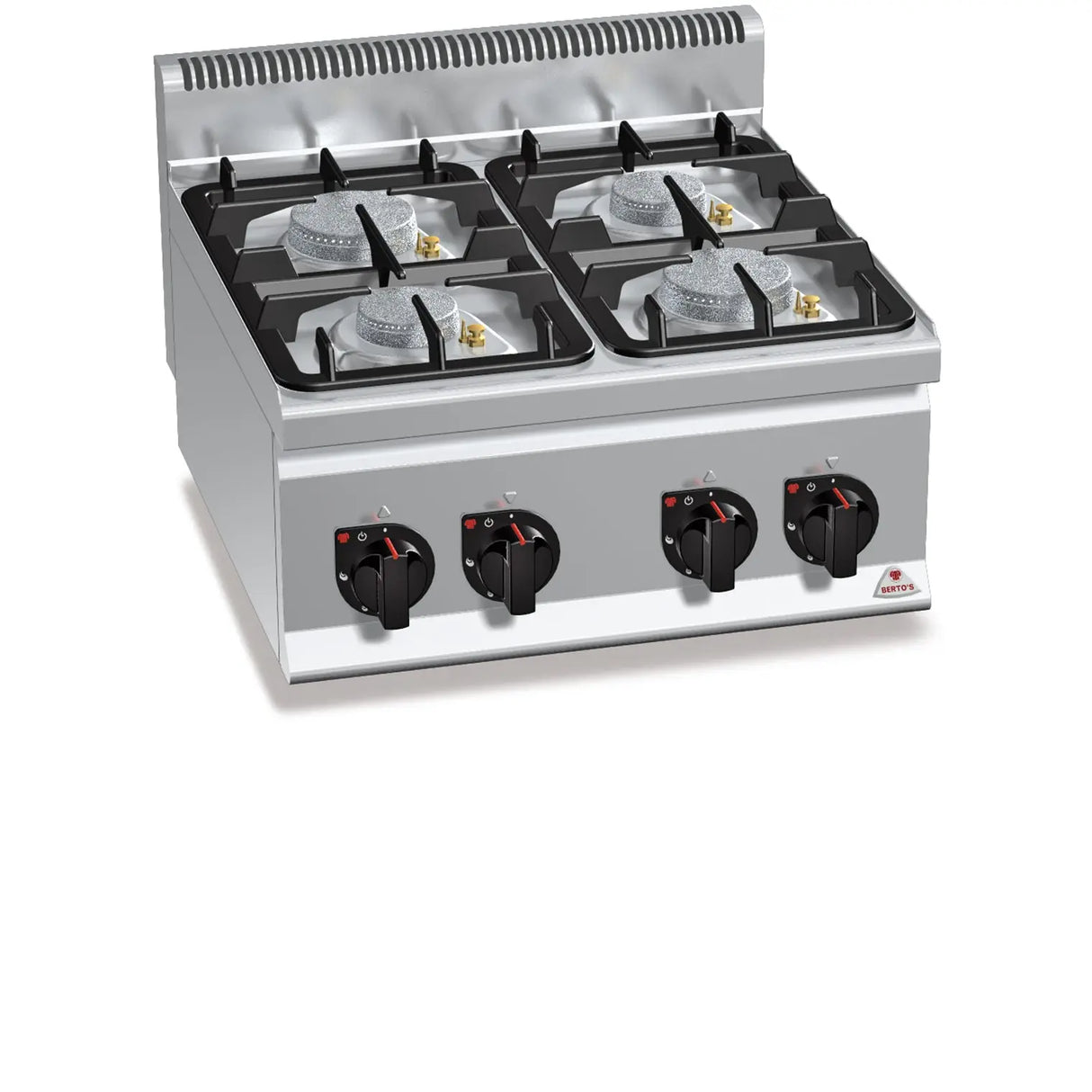 Berto's Gasherd 4 Kochplatten ECO 19 kW Berto's - CPGASTRO