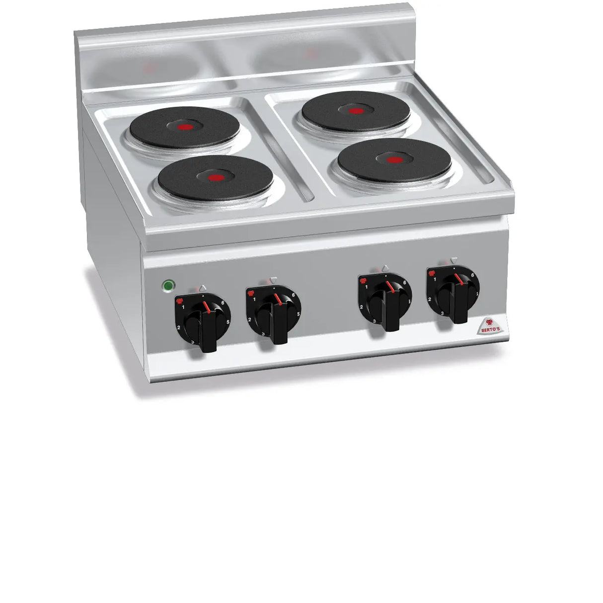 Berto's Elektroherd 4 Kochplatten 8 kW Berto's - CPGASTRO