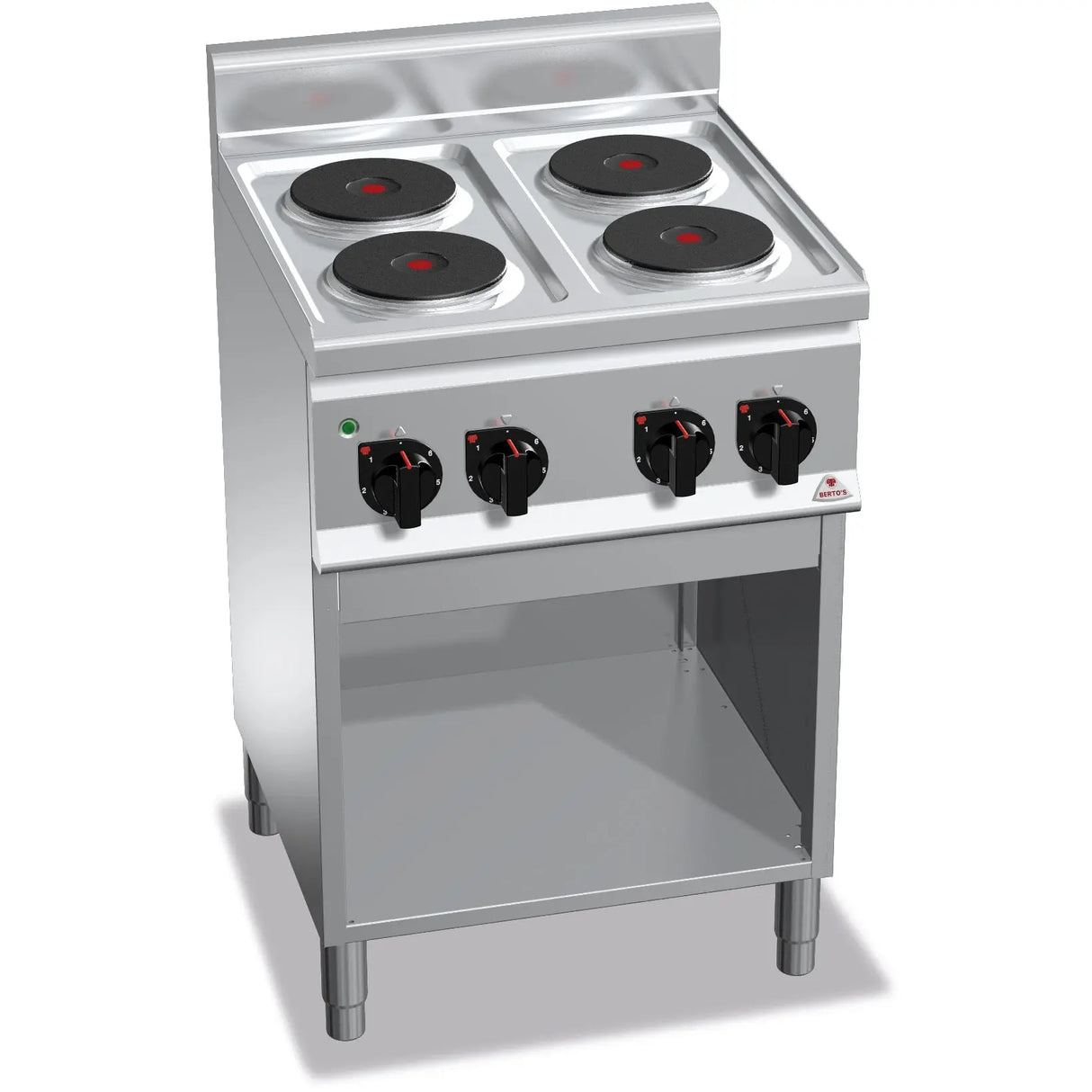 Berto's Elektroherd 4 Kochplatten 8 kW Berto's - CPGASTRO