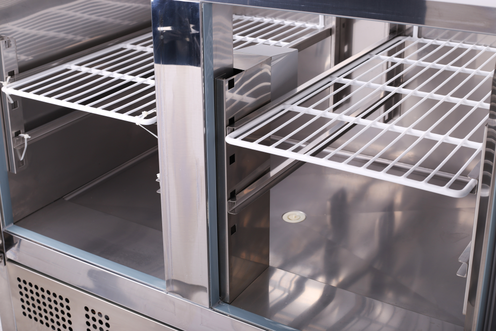 Saladette gerader Glasaufbau KBS 904 KBS - CPGASTRO