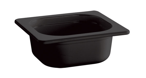 GN-Behälter ECOLINE Melamin Schwarz Gastronormbehälter 65 & 100mm Tiefe