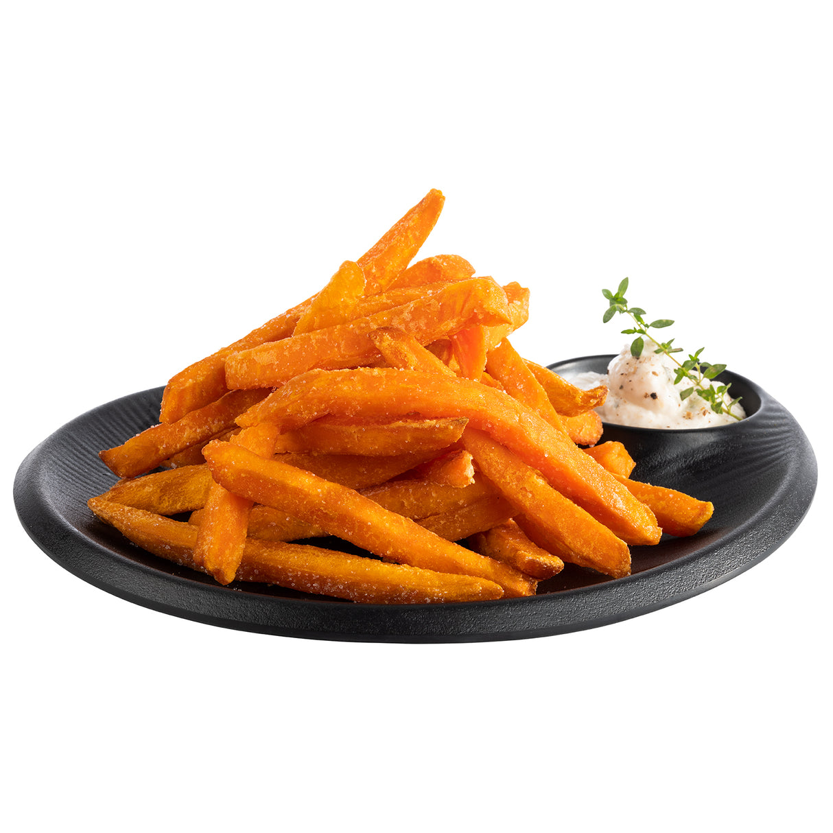 Teller Nero mit Dipschälchen Gastronics - CPGASTRO