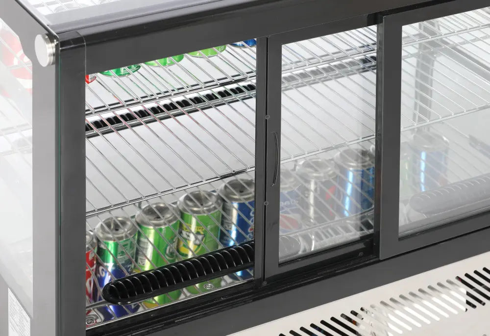 Aufsatz-Kühlvitrine mit 2 Etagen KBS - CPGASTRO