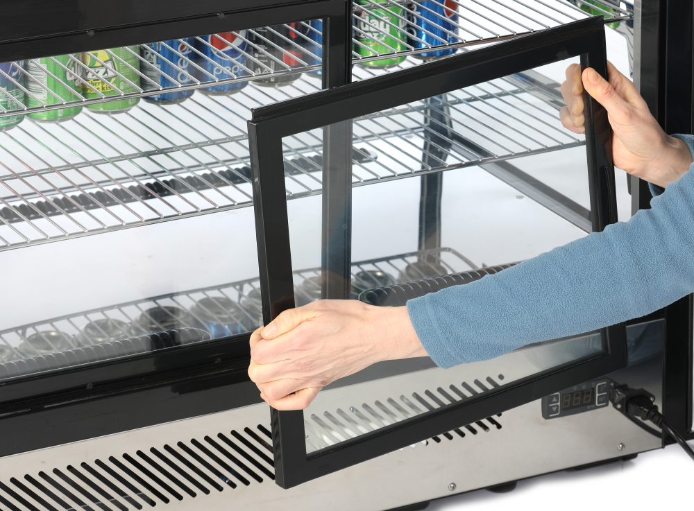 Aufsatz-Kühlvitrine mit 2 Etagen KBS - CPGASTRO