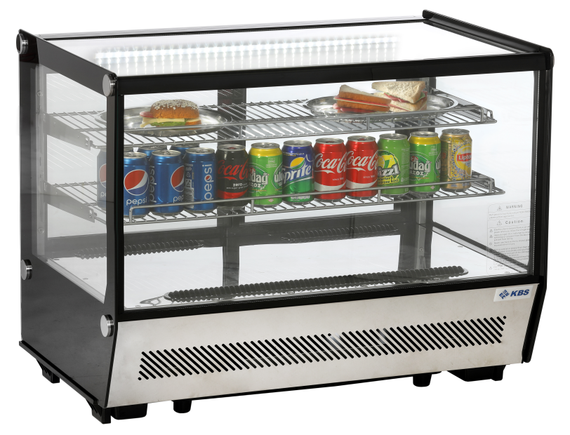 Aufsatz-Kühlvitrine mit 2 Etagen KBS - CPGASTRO