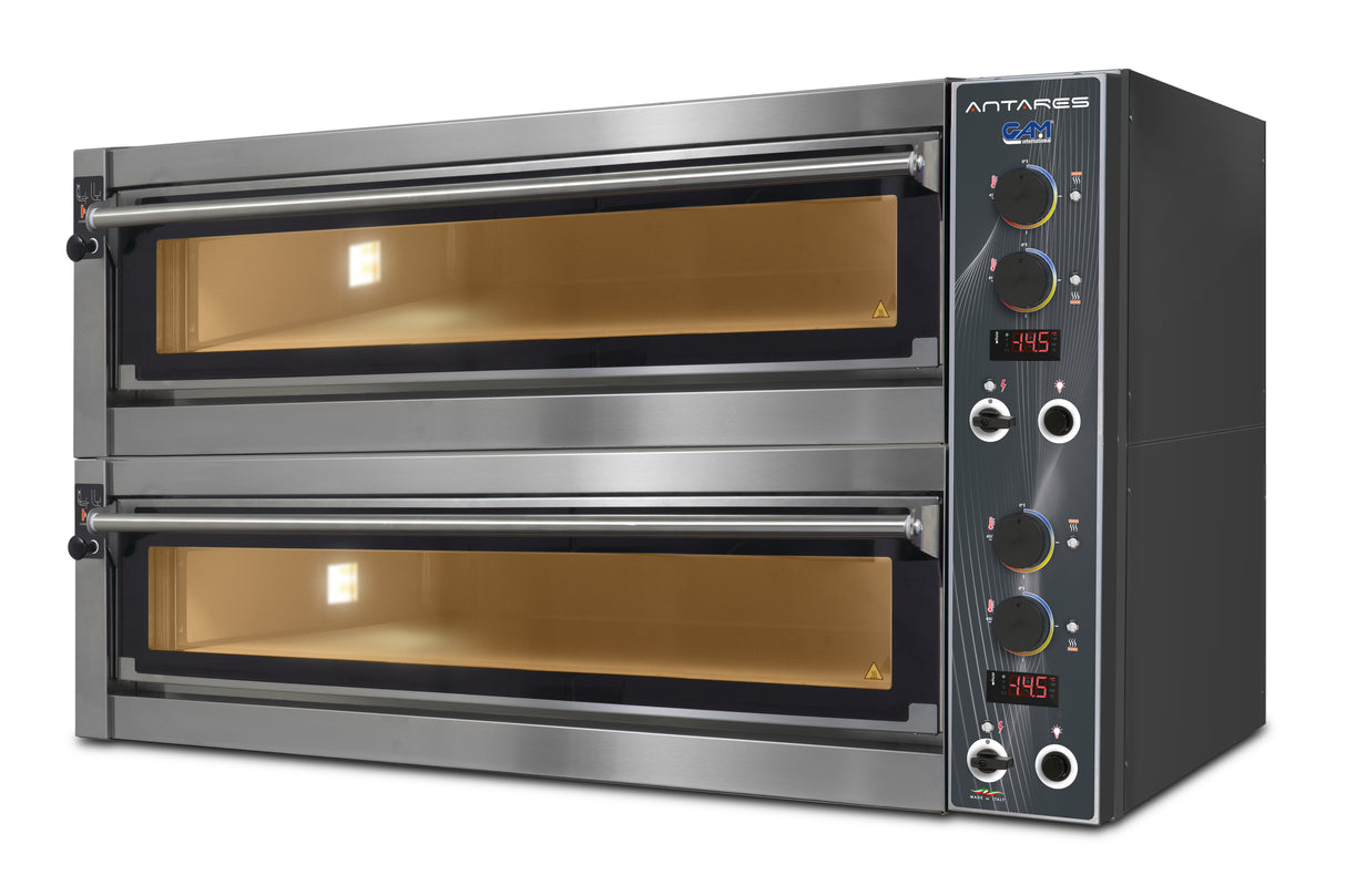 GAM Antares M99 Vollschamott Elektro-Pizzaofen – Doppelkammer- Höchste Backqualität für professionelle Pizzerien GAM - CPGASTRO