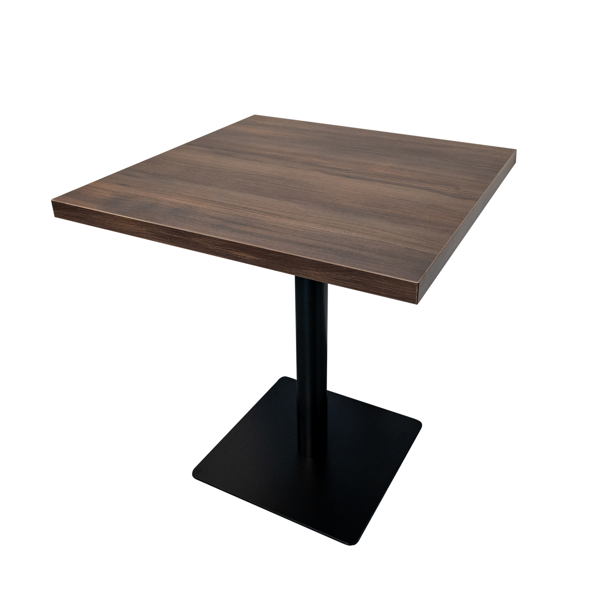 Esstisch Säulentisch Tisch Restaurant Gastronomie Dunkelbraun 70x70 Gastronics - CPGASTRO