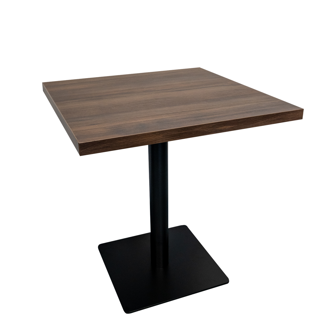 Esstisch Säulentisch Tisch Restaurant Gastronomie Dunkelbraun 70x70 Gastronics - CPGASTRO