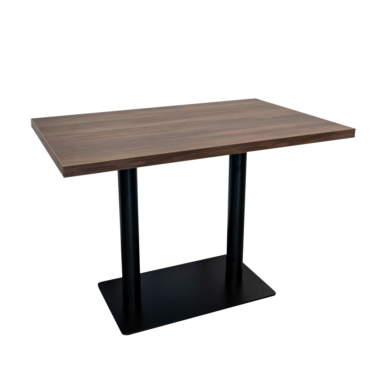 Esstisch Säulentisch Tisch Restaurant Gastronomie Dunkelbraun 110x70 Gastronics - CPGASTRO