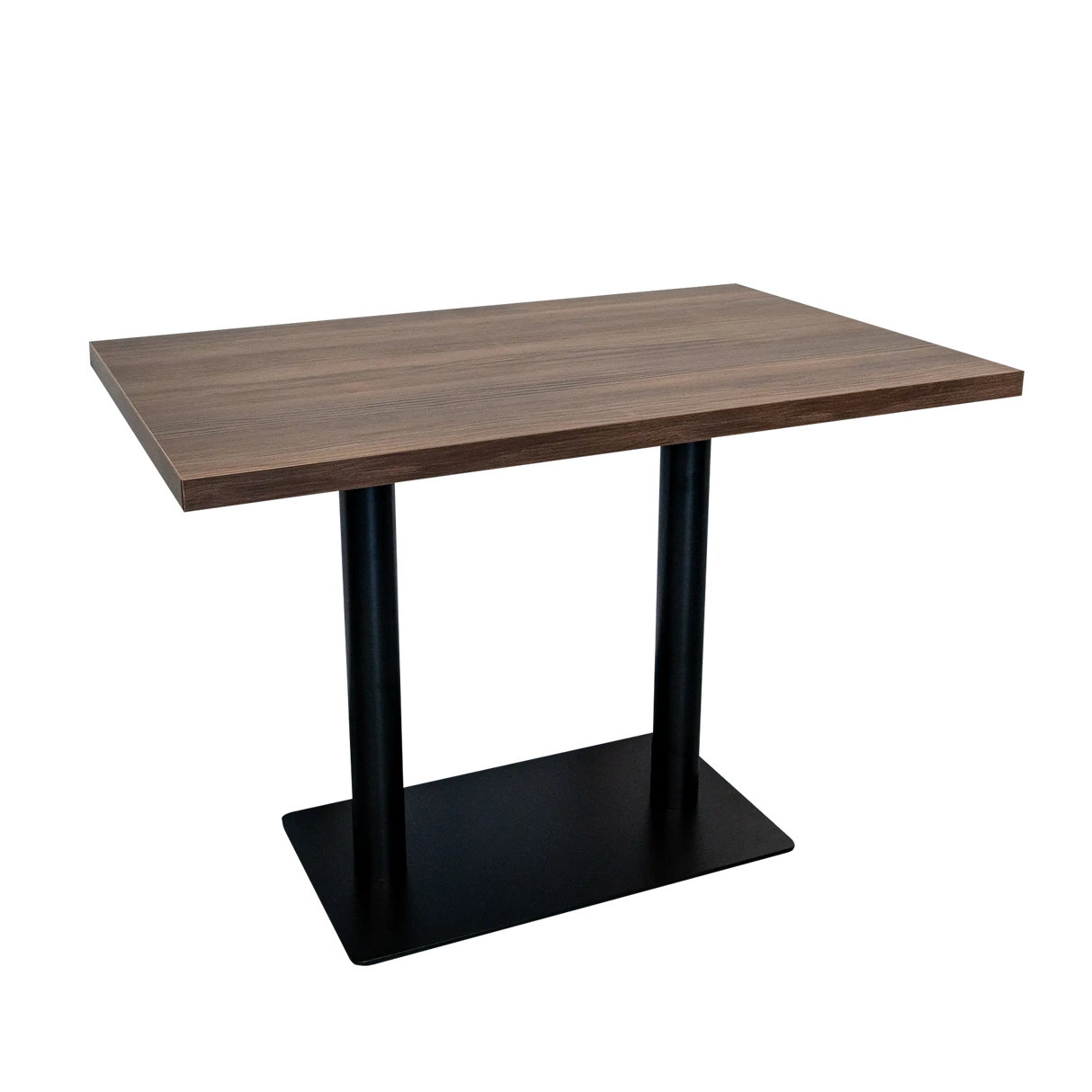 Esstisch Säulentisch Tisch Restaurant Gastronomie Dunkelbraun 110x70 Gastronics - CPGASTRO