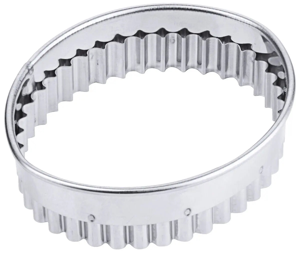 Ausstechform Edelstahl Ausstecher oval gezackt Contacto - CPGASTRO