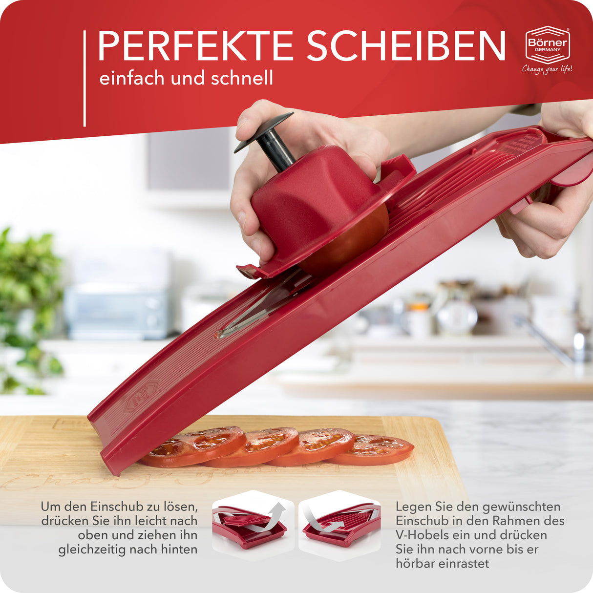 Gemüsehobel V1 ClassicLine Basis Set Gastronics - CPGASTRO