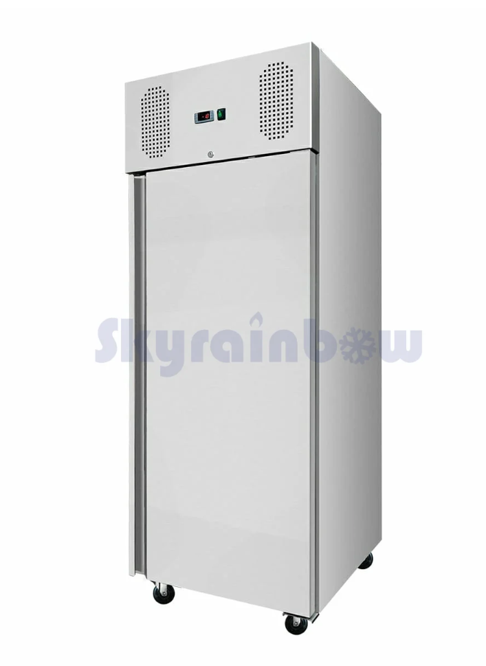 Edelstahlkühlschrank, Inhalt 610 Liter, GN2/1, Energie-Effizienz A Gastronics - CPGASTRO