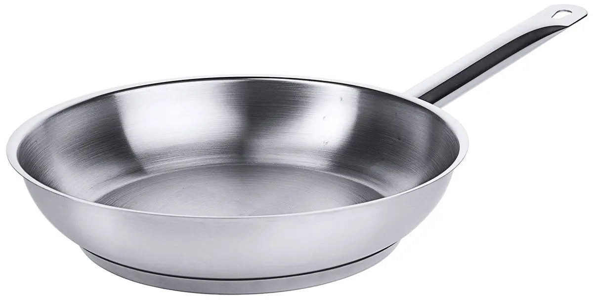 Edelstahl Bratpfanne mit Rohrgriff Ø 20-32 cm Contacto - CPGASTRO