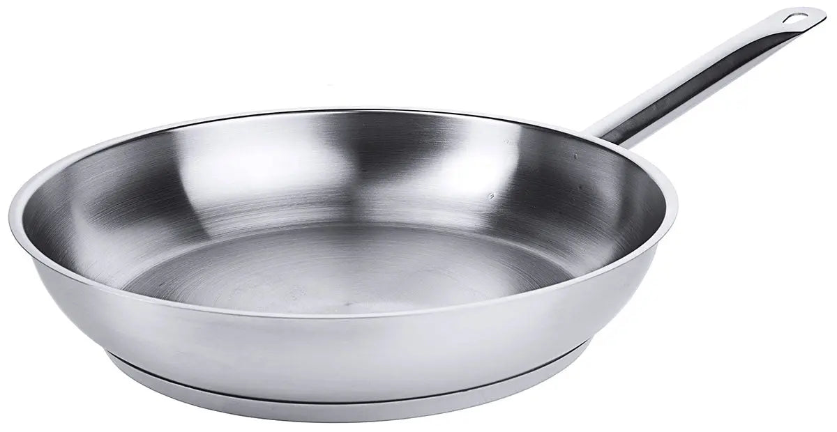 Edelstahl Bratpfanne mit Rohrgriff Ø 20-32 cm Contacto - CPGASTRO