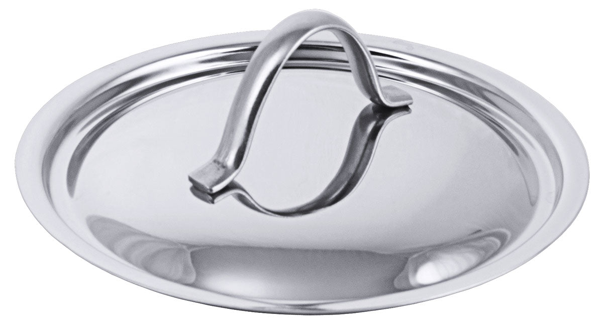 Edelstahl Deckel für Ø 12-50cm für Serie 2000 Kochtopf Bratpfanne Stielkasserolle Contacto - CPGASTRO