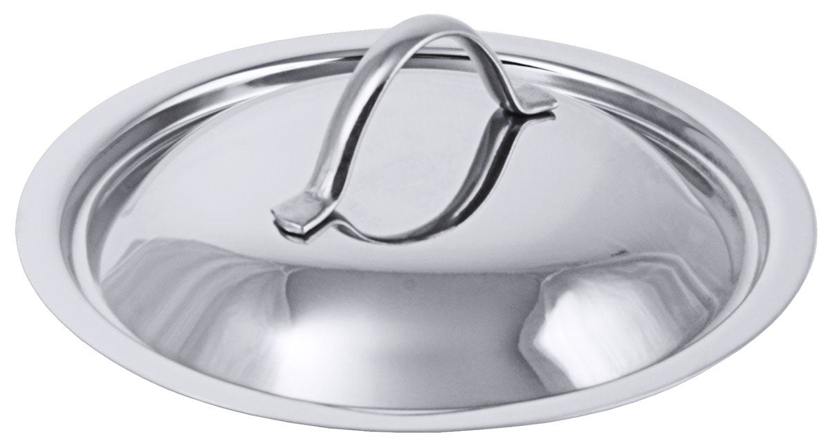Edelstahl Deckel für Ø 12-50cm für Serie 2000 Kochtopf Bratpfanne Stielkasserolle Contacto - CPGASTRO