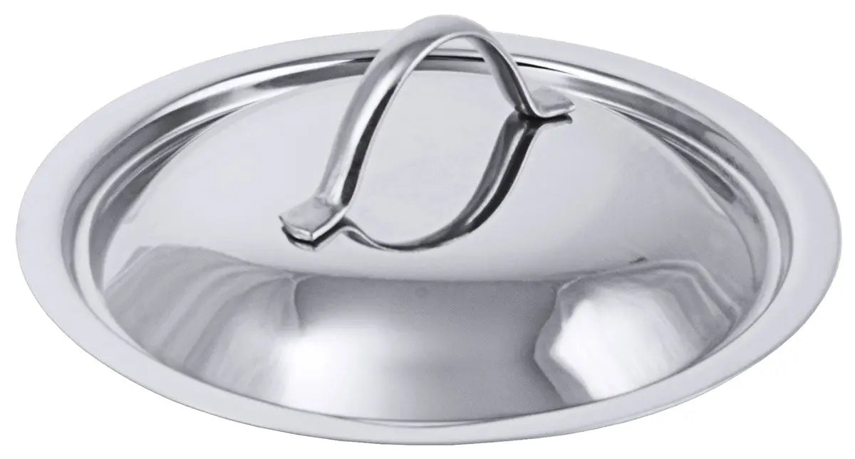Edelstahl Deckel für Ø 12-50cm für Serie 2000 Kochtopf Bratpfanne Stielkasserolle Contacto - CPGASTRO