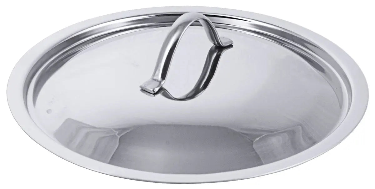 Edelstahl Deckel für Ø 12-50cm für Serie 2000 Kochtopf Bratpfanne Stielkasserolle Contacto - CPGASTRO