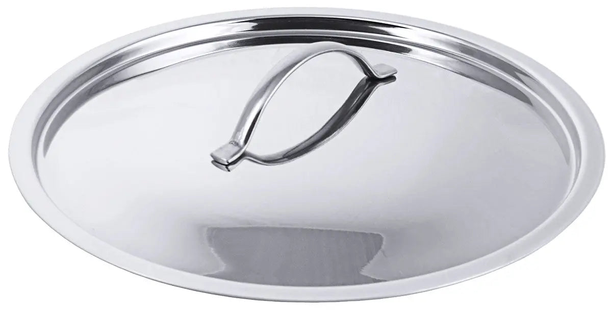 Edelstahl Deckel für Ø 12-50cm für Serie 2000 Kochtopf Bratpfanne Stielkasserolle Contacto - CPGASTRO