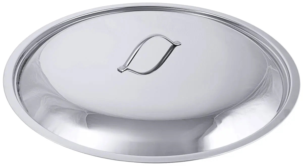 Edelstahl Deckel für Ø 12-50cm für Serie 2000 Kochtopf Bratpfanne Stielkasserolle Contacto - CPGASTRO