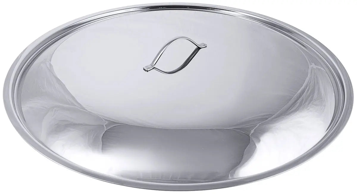Edelstahl Deckel für Ø 12-50cm für Serie 2000 Kochtopf Bratpfanne Stielkasserolle Contacto - CPGASTRO