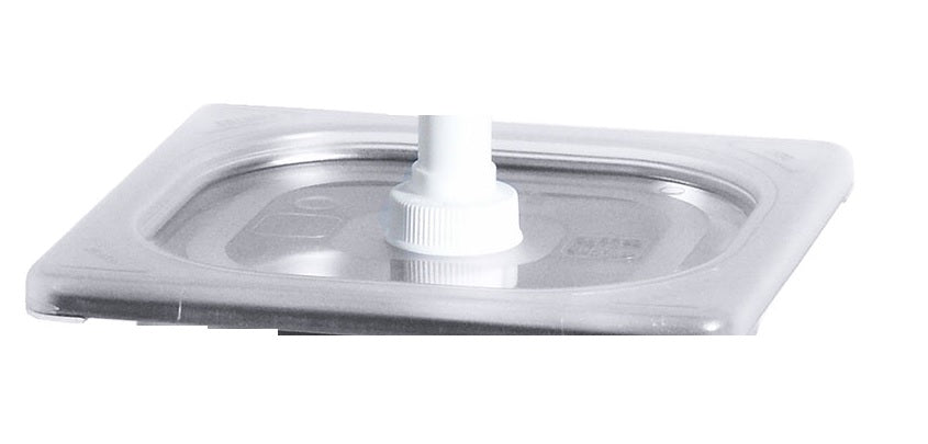 Edelstahl Saucendispenser GN Behälter 1/6 mit Pumpe / Ersatzteile Contacto - CPGASTRO