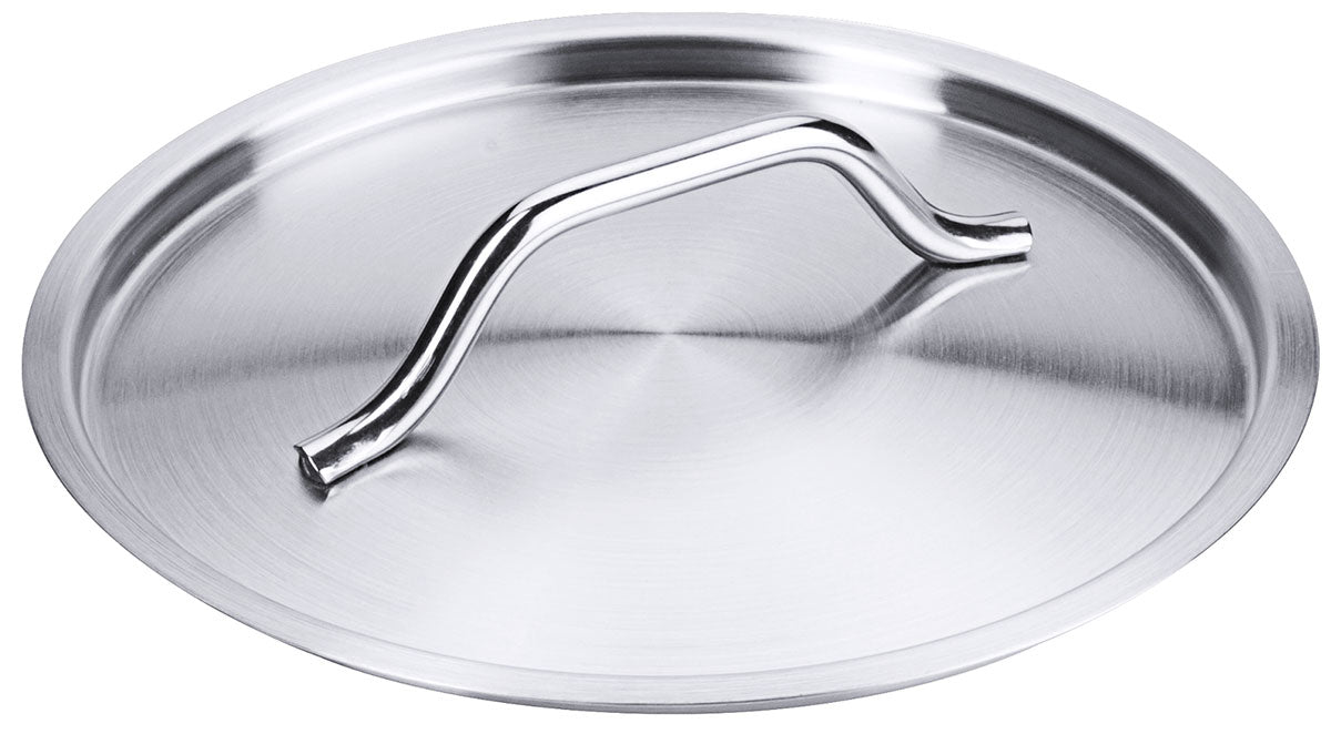 Edelstahl Deckel für Ø 16-50cm für Serie 2200 Kochtopf Bratpfanne Stielkasserolle Contacto - CPGASTRO