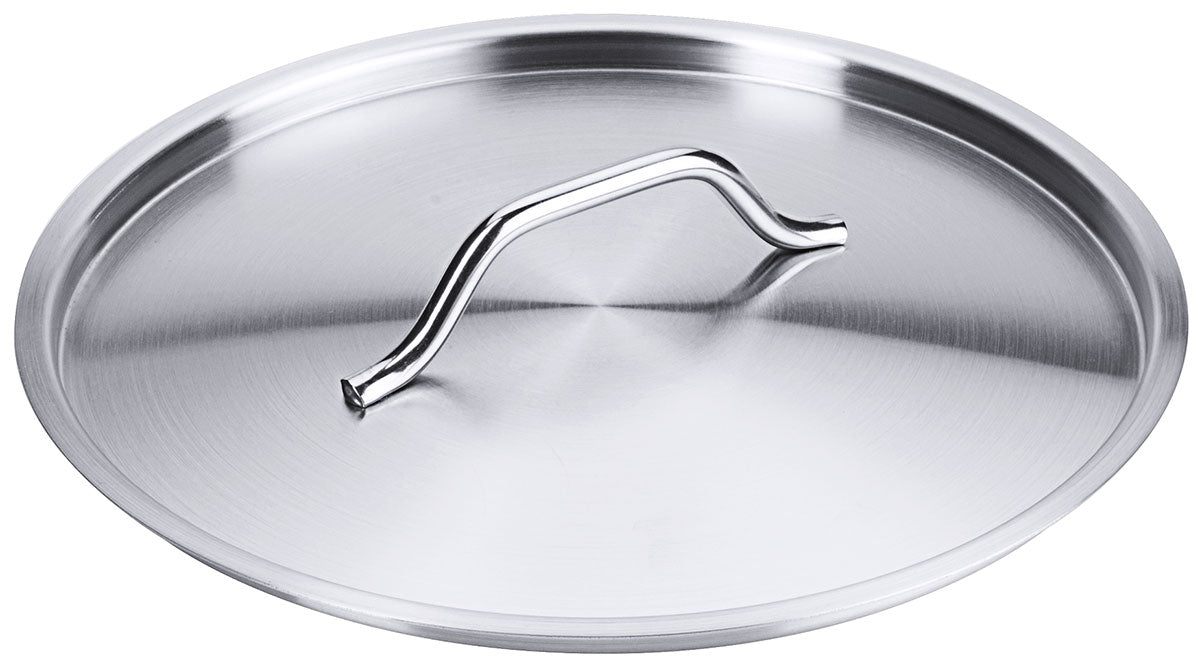 Edelstahl Deckel für Ø 16-50cm für Serie 2200 Kochtopf Bratpfanne Stielkasserolle Contacto - CPGASTRO
