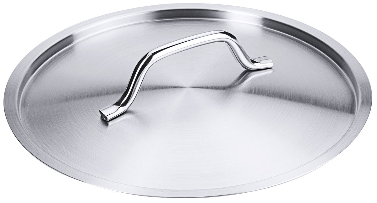 Edelstahl Deckel für Ø 16-50cm für Serie 2200 Kochtopf Bratpfanne Stielkasserolle Contacto - CPGASTRO