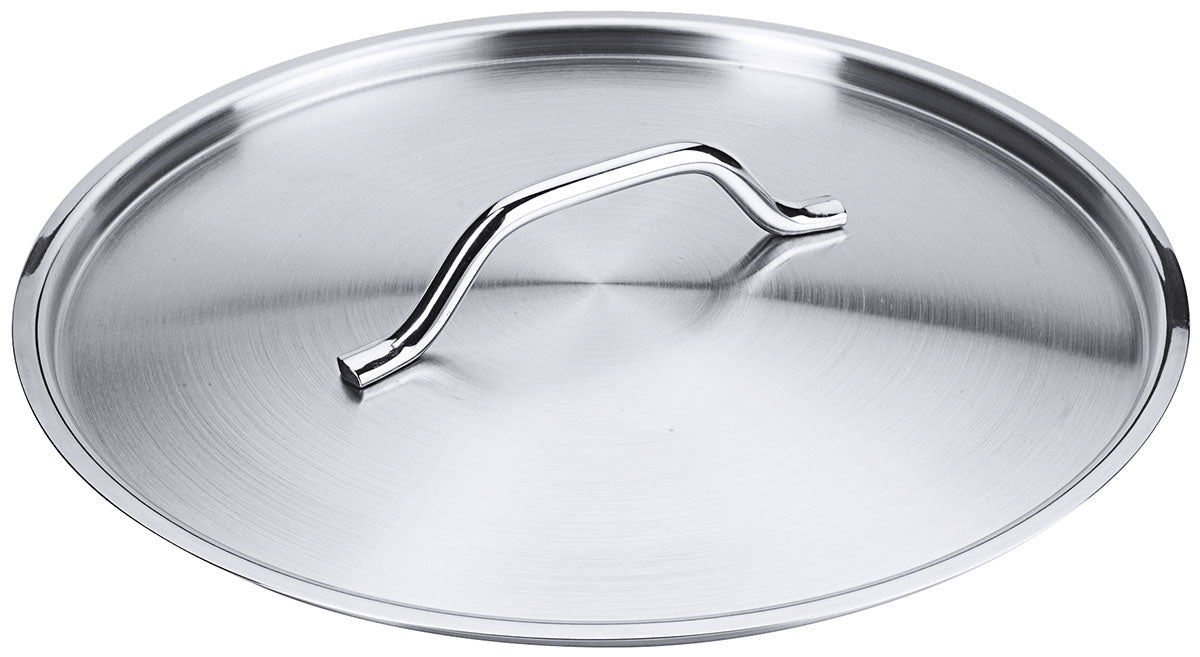 Edelstahl Deckel für Ø 16-50cm für Serie 2200 Kochtopf Bratpfanne Stielkasserolle Contacto - CPGASTRO