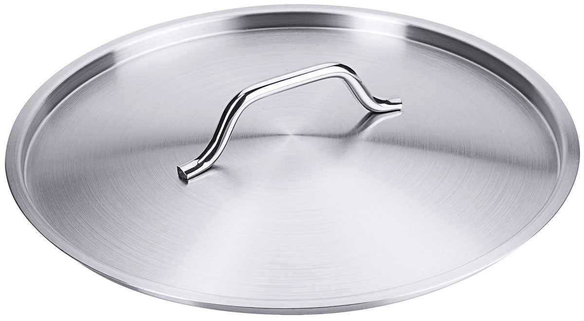 Edelstahl Deckel für Ø 16-50cm für Serie 2200 Kochtopf Bratpfanne Stielkasserolle Contacto - CPGASTRO