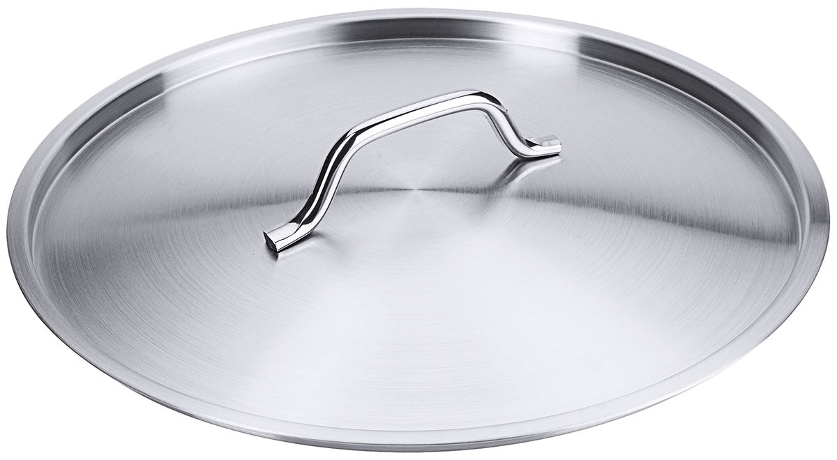 Edelstahl Deckel für Ø 16-50cm für Serie 2200 Kochtopf Bratpfanne Stielkasserolle Contacto - CPGASTRO
