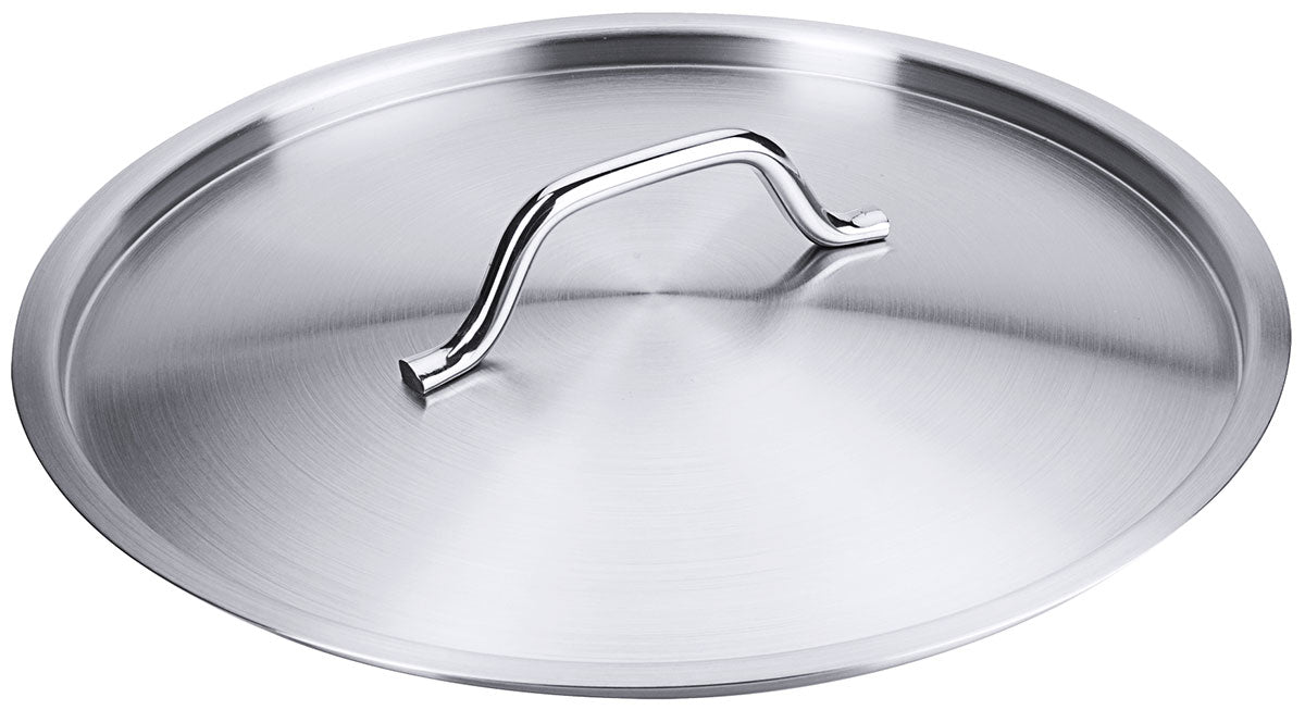 Edelstahl Deckel für Ø 16-50cm für Serie 2200 Kochtopf Bratpfanne Stielkasserolle Contacto - CPGASTRO