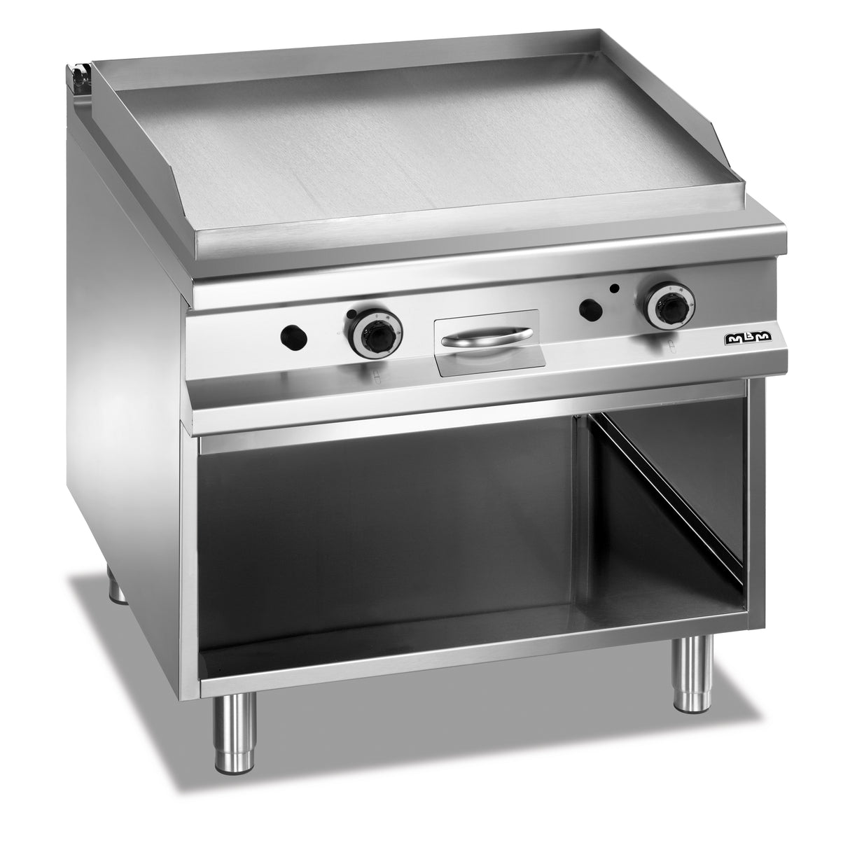 MBM Grillplatte glatt mit Untergestell 12 kW / 16 kW MBM - CPGASTRO