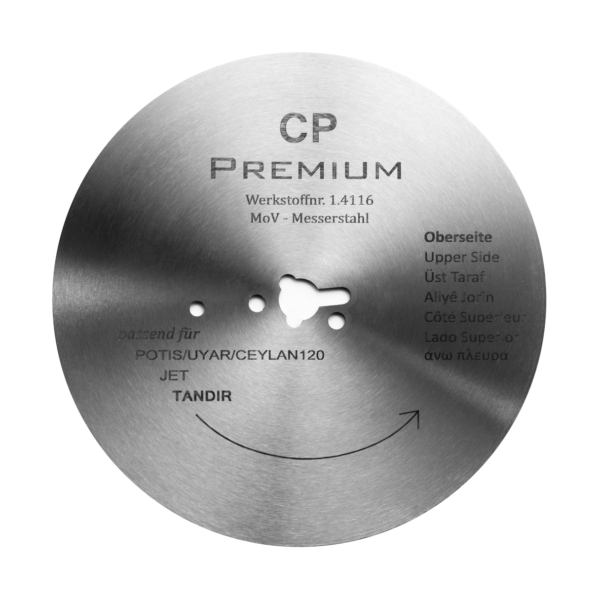 Kreismesser für Tandir, Jet, Dost &  Uyar 120 Dönermesser / Gyrosmesser Gastronics - CPGASTRO