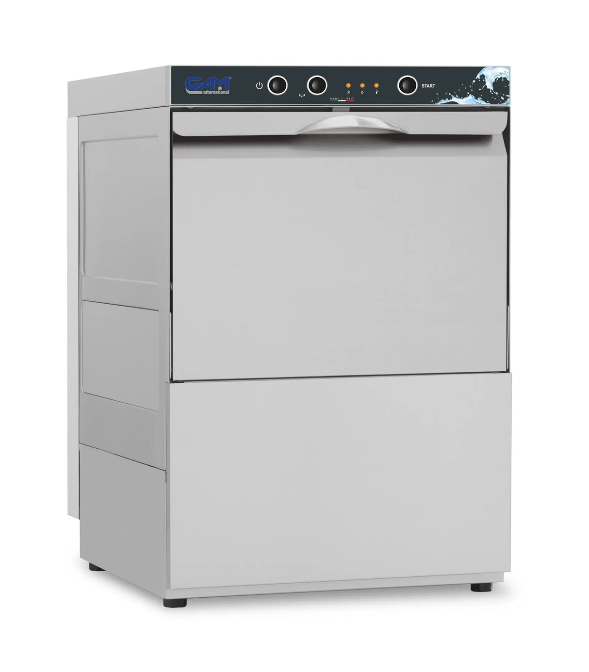 GAM Gläserspülmaschine 2,75 kW mit Klarspüler- , Laugenpumpe & Ablaufpumpe MGT35P GAM - CPGASTRO