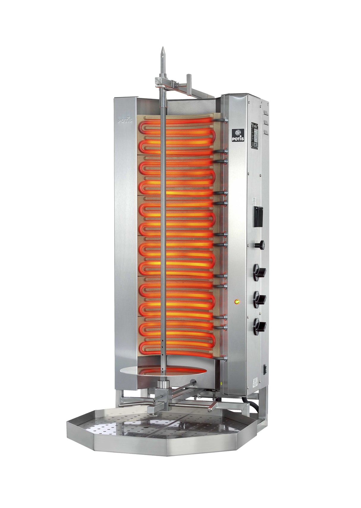 Potis MU E3-S Dönergrill / Gyrosgrill – Hochleistungs-Elektrogrill für bis zu 50 kg Fleisch Potis - CPGASTRO