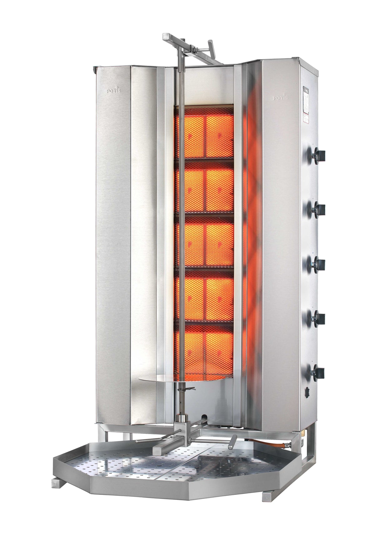 Potis MU GD5 Dönergrill / Gyrosgrill – Professionelles Grillgerät für Gastronomie und Imbissbetriebe Potis - CPGASTRO