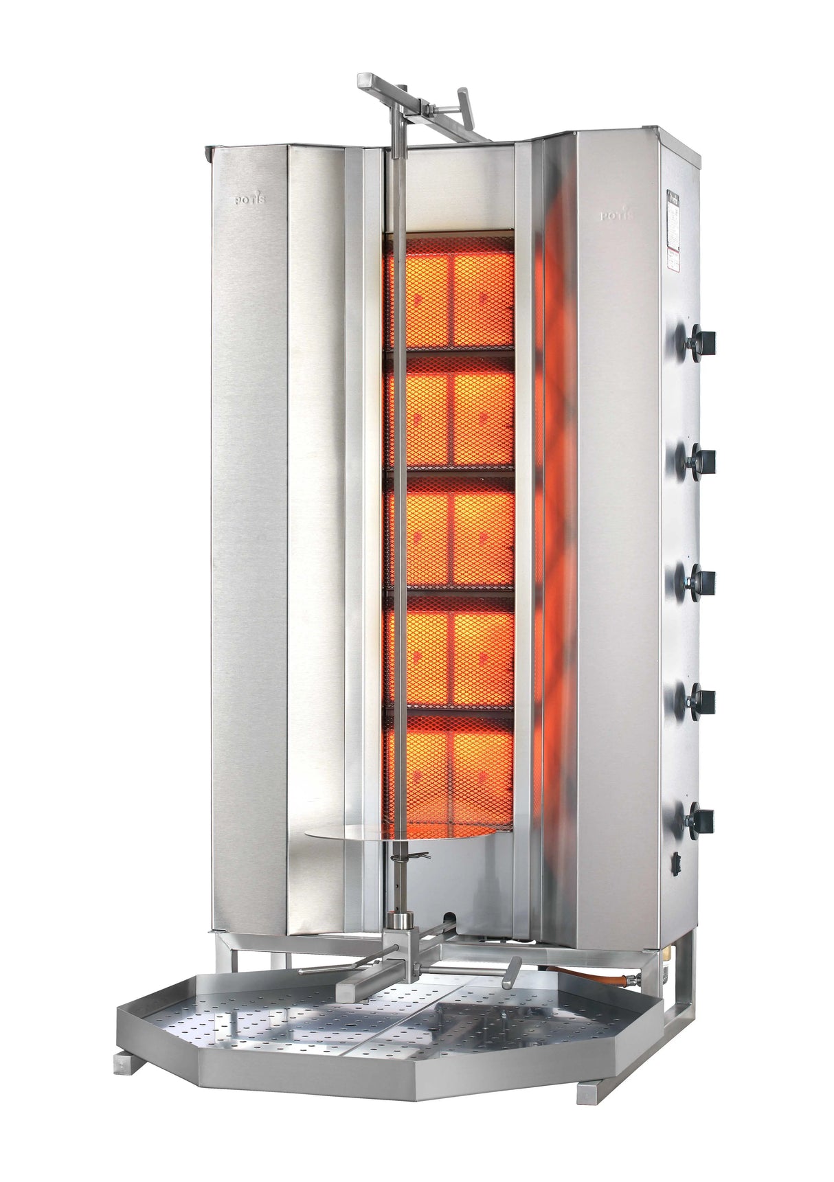 Potis MU GD5 Dönergrill / Gyrosgrill – Professionelles Grillgerät für Gastronomie und Imbissbetriebe Potis - CPGASTRO