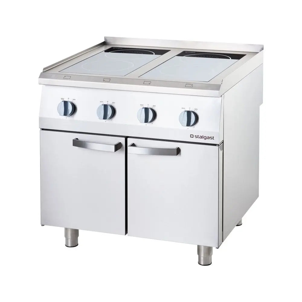 Induktionskochfeld 4 Kochfelder mit Untergestell 14 kW Gastronics - CPGASTRO