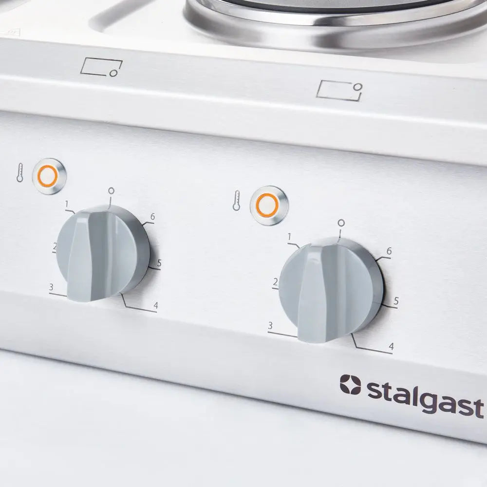 Elektroherd 4 Kochfelder rund 10,4 kW Gastronics - CPGASTRO