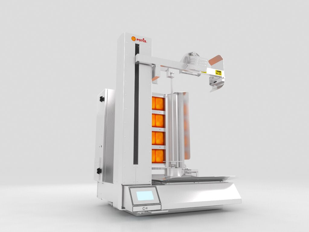 Potis Döner-Roboter 120 – Automatisierte Präzision für höchste Effizienz in der Gastronomie Potis - CPGASTRO